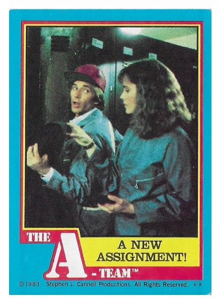 A-Team, The / A New Assignment! / Topps #13 / 1983
