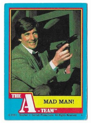 A-Team, The / Mad Man! / Topps #54 / 1983