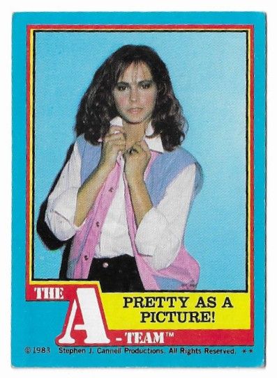 A-Team, The / Pretty As a Picture! / Topps #20 / 1983