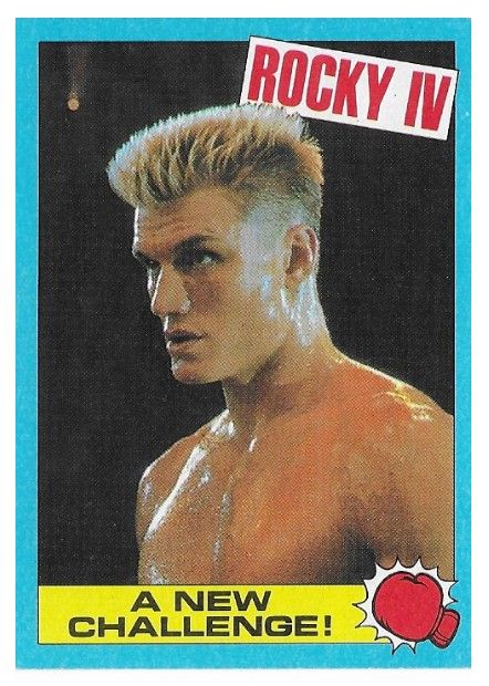 Rocky IV / A New Challenge! / 1985 / Topps #9