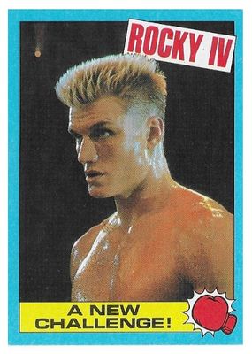 Rocky IV / A New Challenge! / 1985 / Topps #9