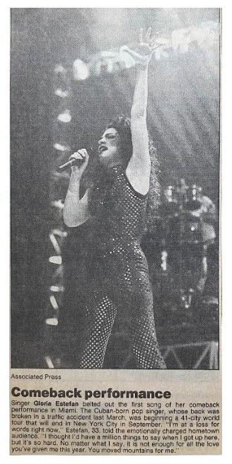 Estefan, Gloria / Comeback Performance / 1991