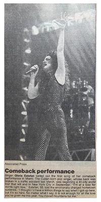 Estefan, Gloria / Comeback Performance / 1991
