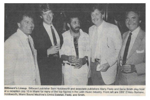 Estefan, Emilio / Billboard's Lineup / 1986