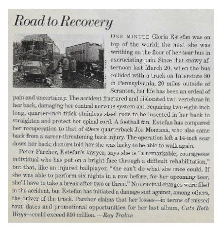 Estefan, Gloria / Road to Recovery / 1991
