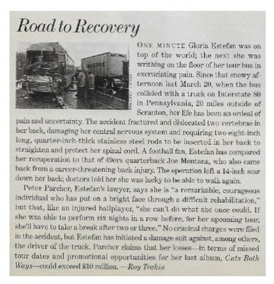 Estefan, Gloria / Road to Recovery / 1991