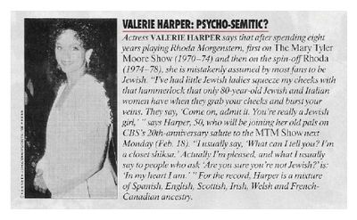 Harper, Valerie / Psycho-Semitic? / 1990