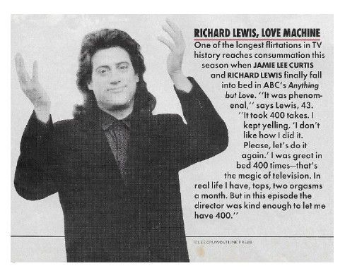 Lewis, Richard / Richard Lewis, Love Machine / 1990