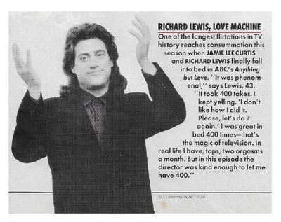 Lewis, Richard / Richard Lewis, Love Machine / 1990