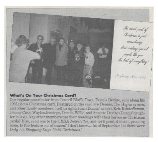 Highwaymen, The / What's On Your Christmas Card? / 1996