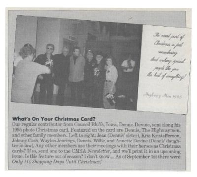 Highwaymen, The / What's On Your Christmas Card? / 1996