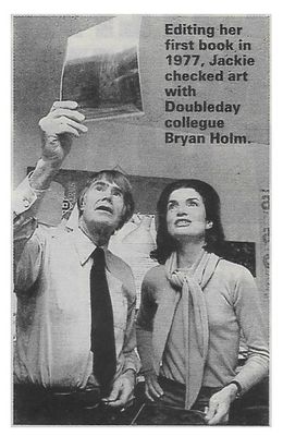 Kennedy, Jackie / Editing Her First Book / 1977