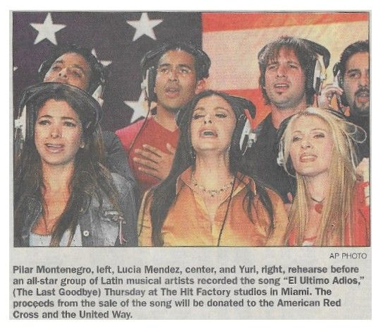 Montenegro, Pilar / Miami, FL (Hit Factory) / 2001