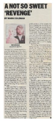 Eurythmics / Revenge / 1986