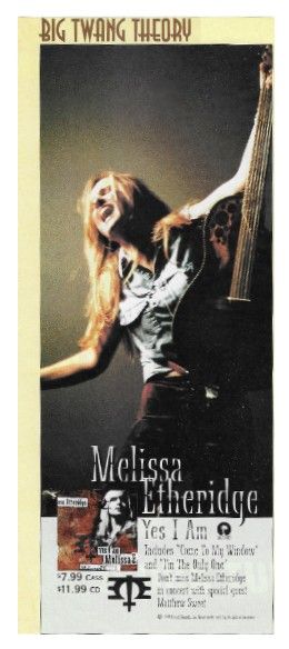 Etheridge, Melissa / Yes I Am / 1994