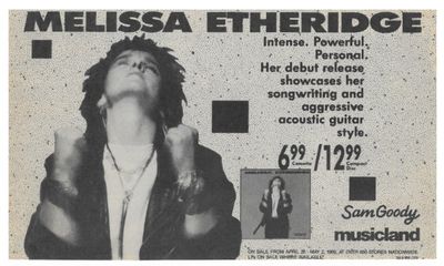 Etheridge, Melissa / Melissa Etheridge / 1989