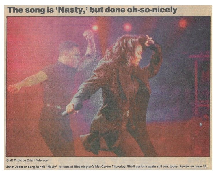 Jackson, Janet / The Song is Nasty, But Done Oh-So-Nicely / 1990