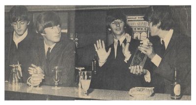Beatles, The / London, UK--At the Bar / 1964