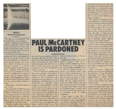 McCartney, Paul / Wings Over America / 1976