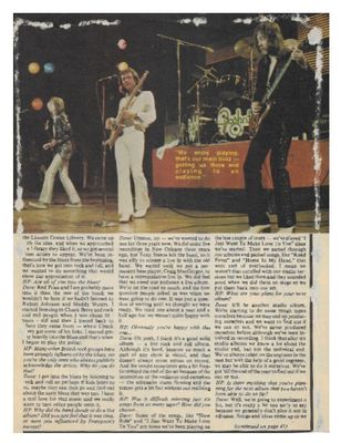 Foghat / Hit Parader Interview / 1978