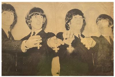 Beatles, The / London, UK--with Their MBE Medals / 1965