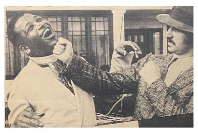 Starr, Ringo / Rome, Italy--with Sugar Ray Robinson / 1967