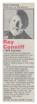 Conniff, Ray / I Will Survive / 1980