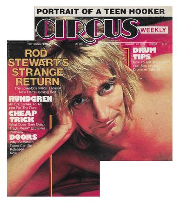 Stewart, Rod / Circus Weekly Cover Photo / 1979