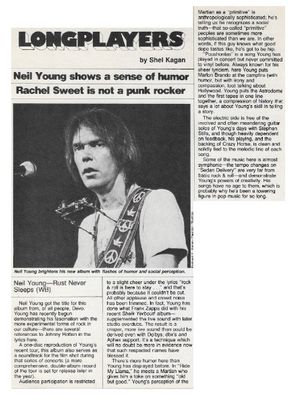 Young, Neil / Rust Never Sleeps / 1979
