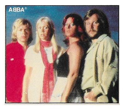 Abba / Color Group Photo / 1970s
