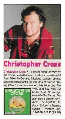 Cross, Christopher / Christopher Cross / 1981
