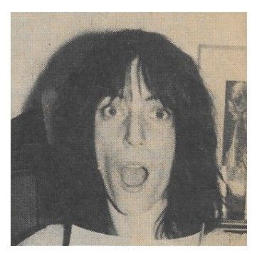 Smith, Patti / Closeup-Mouth Open / 1977