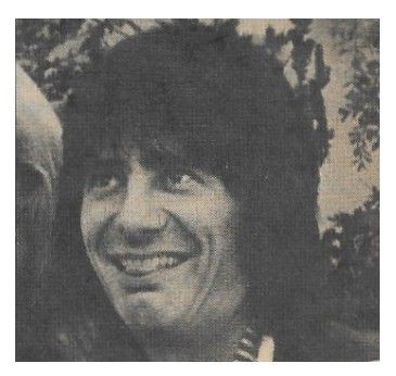 Wood, Ron / Closeup-Making Funny Face / 1977