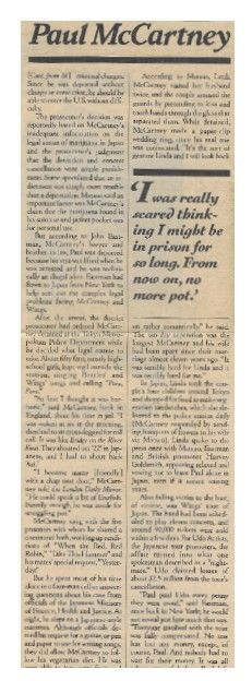 McCartney, Paul / Rolling Stone Story-Part 2 / 1980