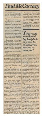McCartney, Paul / Rolling Stone Story-Part 2 / 1980