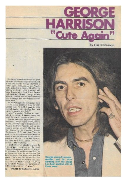 Harrison, George / Cute Again / 1977