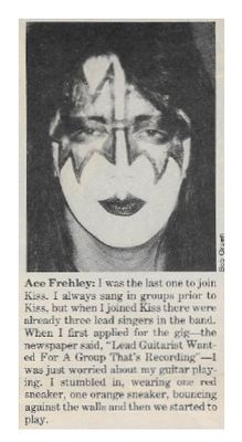 Kiss / Ace Frehley: How'd They Meet? / 1979