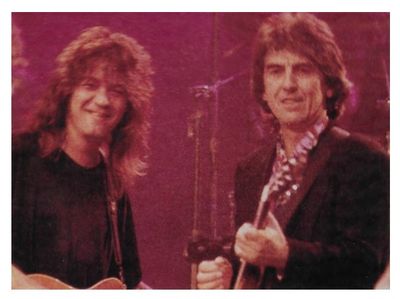 Harrison, George / With Eddie Van Halen-Universal City, CA / 1992