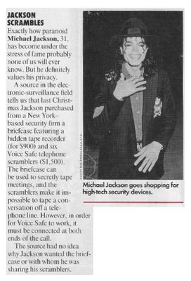 Jackson, Michael / Jackson Scrambles / 1990
