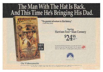 Ford, Harrison--Sean Connery / Indiana Jones and the Last Crusade / 1990