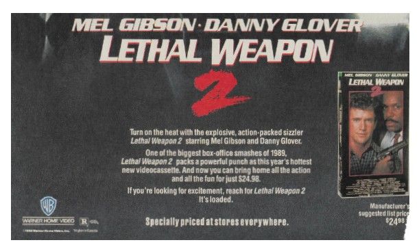 Gibson, Mel--Danny Glover / Lethal Weapon 2 / 1990