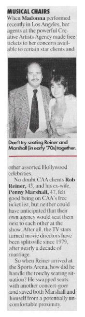 Reiner, Rob--Penny Marshall / Musical Chairs / 1990