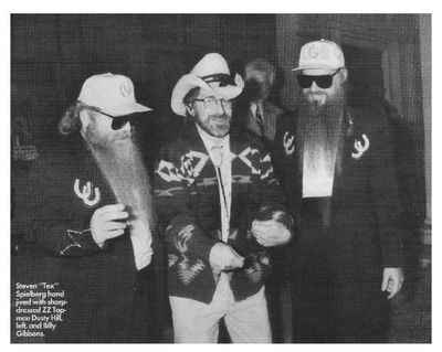ZZ Top--Steven Spielberg / Hand Jived with Dusty Hill + Billy Gibbons / 1990