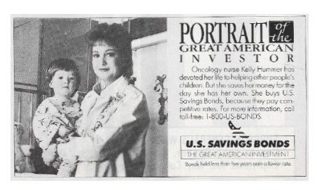 U.S. Savings Bonds / Portrait of the Great American Investor / 1990