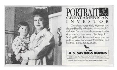 U.S. Savings Bonds / Portrait of the Great American Investor / 1990
