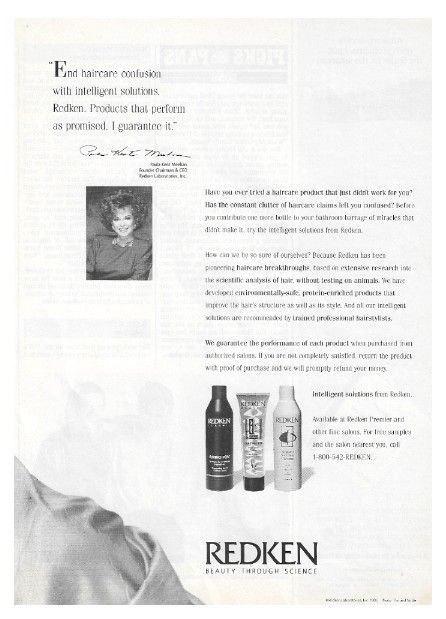 Redken / Intelligent Solutions / 1990