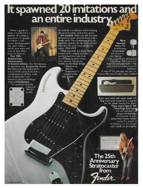 Fender / The 25th Anniversary Stratocaster / 1979