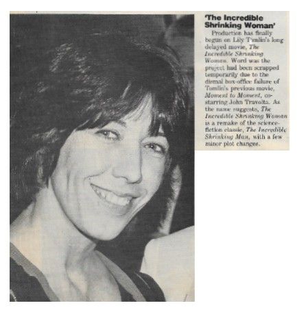 Tomlin, Lily / The Incredible Shrinking Woman / 1979