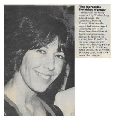 Tomlin, Lily / The Incredible Shrinking Woman / 1979
