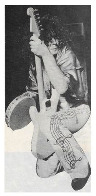 T. Rex / Marc Bolan: On Stage with Tambourine and Guitar / 1974